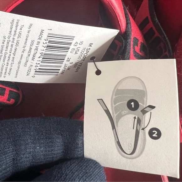 UGG Men's Sport Yeah Slip On Strap Sandal - Picture 9 of 11